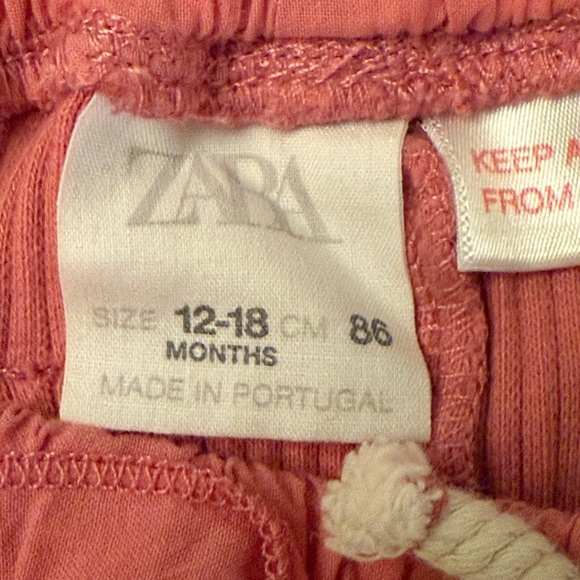 Zara & Owlivia Girls Leggings & Jogger Bundle of 4 Pants 12–18M – Organic Cotton - Picture 8 of 9